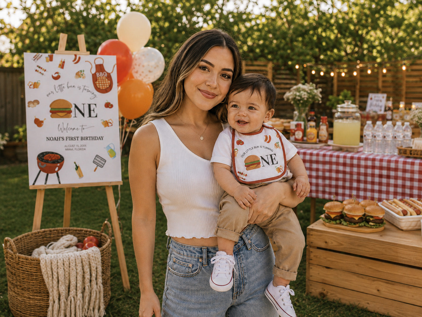 BBQ Baby Shower & First Birthday: Baby-Q Ideas & Printables