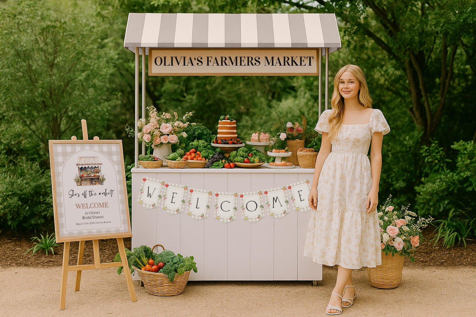 How to throw the Perfect Farmers Market Themed Celebration