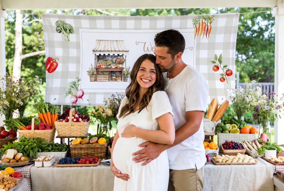 Locally Grown Baby Shower Ideas: Little Sprout Farmers Market Theme Guide