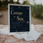 Custom Sign for Celestial Wedding - TheLovebirdsDesign