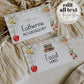 Locally Grown Place Cards for Farmers Market Baby Shower Decorations, Gender Neutral Veggie Food Labels Printable Template #068 - TheLovebirdsDesign