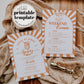 Love at first Spritz themed Bachelorette Party Invite Weekend Itinerary, Thats Amore Italian Spritz Social Club Bach Invitation Template#072 - TheLovebirdsDesign