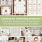 Off the Market Recipe Card, Locally Grown Recipe Card for Farmers Market Stand Shower, Veggie Printable Homegrown for Cottagecore Party #068 - TheLovebirdsDesign