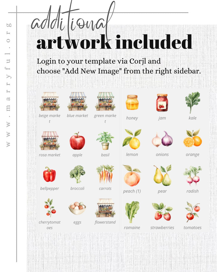 Locally Grown Time Capsule Game for Farmers Market Baby Shower Decorations, Gender Neutral First Birthday Printable Template #068 - TheLovebirdsDesign