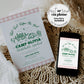Camp Bachelorette Itinerary Camping Girls Trip Invitation Last Trail before the Veil Bachelorette Weekend Glamping Hen Do Bach Template #072 - TheLovebirdsDesign