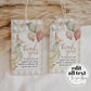 One Silly Goose Favor Tags for First Birthday, Boys Silly Goose Themed Thank You Tags Sticker Cupcake Topper Decor Printable Template #068 - TheLovebirdsDesign