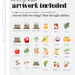 Off the Market Recipe Card, Locally Grown Recipe Card for Farmers Market Stand Shower, Veggie Printable Homegrown for Cottagecore Party #068 - TheLovebirdsDesign