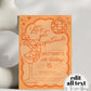 Orange Spritz 30th Birthday Invitation, Lets get Spritzed, Funky Italian Adult Woman Birthday Invite Hand Drawn Wavy Frame Template #070 - TheLovebirdsDesign