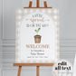 Little Sprout Baby Shower Welcome Sign Grown with LOVE Welcome Sign, Farmers Market Stand Shower Decorations Printable Template #068 - TheLovebirdsDesign