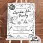 Winter Apres Ski Birthday Welcome Sign, Handwritten Party Sign Template, Mountain Ski Party Social Club Decorations Printable Template #070 - TheLovebirdsDesign