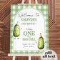 ONE Big Dill Pickle themed Welcome Sign for First Birthday Boy or Girl, Gender Neutral 1st Birthday Decorations Pickle Party Template #068 - TheLovebirdsDesign