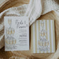 Pearls and Prosecco Bridal Shower Invitation, Champagne Tower and Pearls Party Invite Template for Bridal Brunch or Adult Woman Birthday#070 - TheLovebirdsDesign