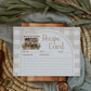 Off the Market Recipe Card, Locally Grown Recipe Card for Farmers Market Stand Shower, Veggie Printable Homegrown for Cottagecore Party #068 - TheLovebirdsDesign