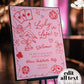 Lucky in Love Handwritten Bachelorette Welcome Sign Editable Las Vegas Bridal Shower Girls Trip Bach Weekend Welcome Party Sign Template#072 - TheLovebirdsDesign