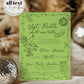Last Pickle she'll ever tickle Bachelorette Weekend Itinerary Pickle Bach Party Hen Do Girls Trip Party Invitation Schedule Template #070 - TheLovebirdsDesign