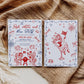 4th of July Backyard BBQ Grill Party Invitation Handwritten Independence Day Barbeque Invite Template Wavy Frame Funky Patriotic Doodle #070 - TheLovebirdsDesign