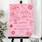 Lucky in Love Handwritten Bachelorette Welcome Sign Editable Las Vegas Bridal Shower Girls Trip Bach Weekend Welcome Party Sign Template#072 - TheLovebirdsDesign