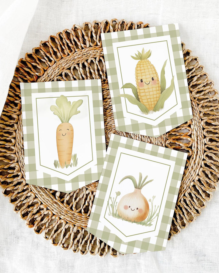 A Little Sprout Baby Shower Banner Locally Grown with Love Baby Sprinkle Party Decoration Bunting for Farmers Market Shower Printable #068 - TheLovebirdsDesign
