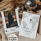 Adventure Awaits Graduation Party Invitation Template Travel-Themed Custom Graduate Invites for High School and College Celebrations #072w - TheLovebirdsDesign
