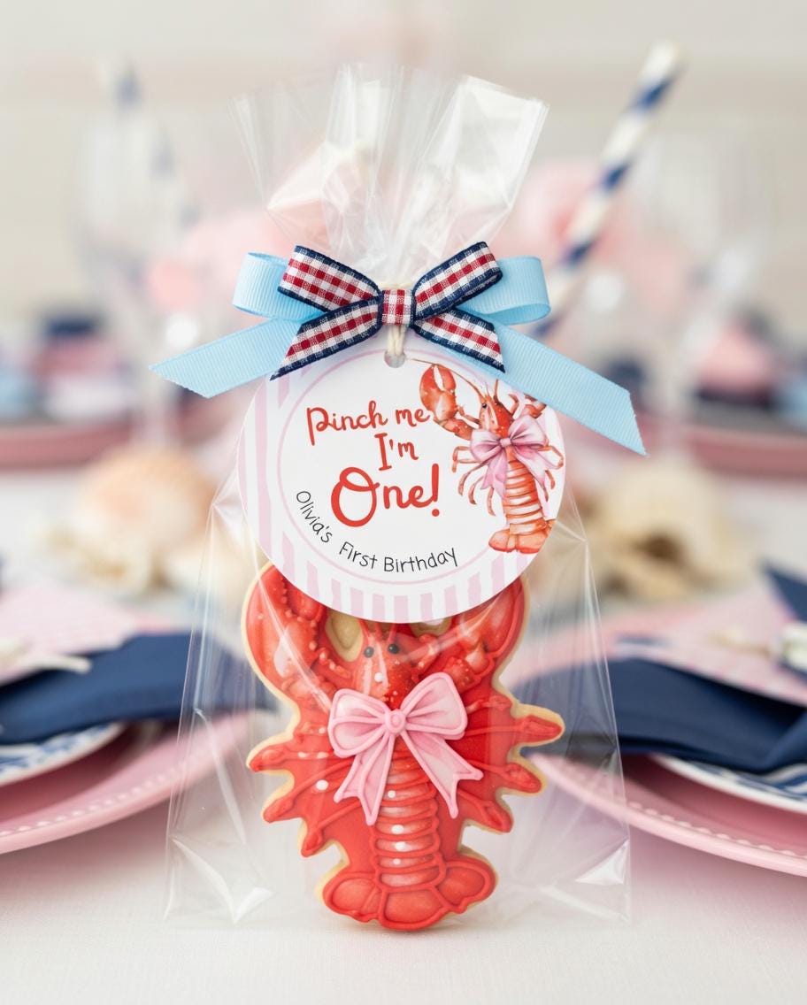 Lobster Favor Tags