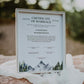 Mountains Marriage Certificate Template