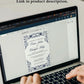 Classic Wedding Program Template