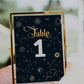 Magical Wedding Table Numbers Template