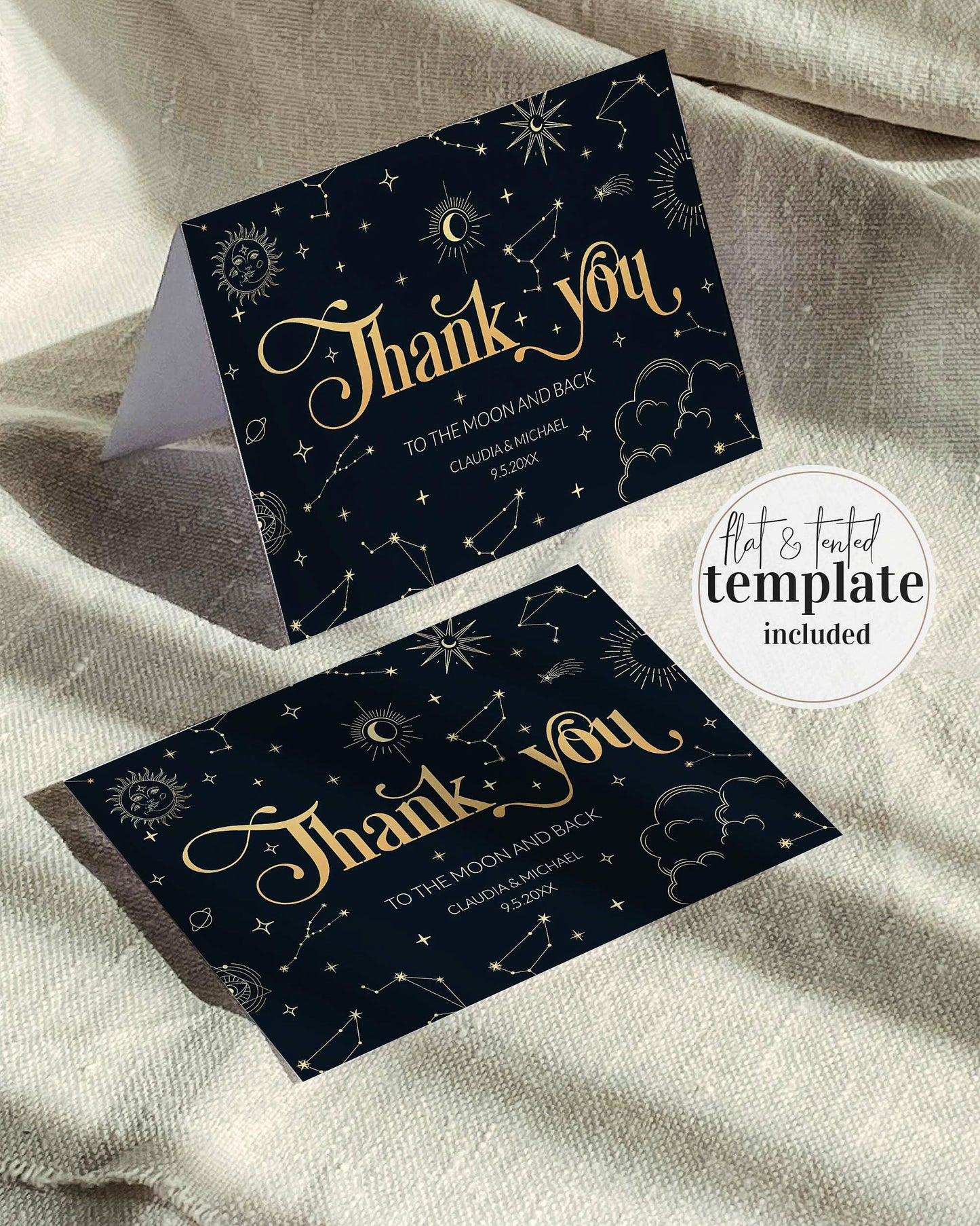 Thank you Card Template