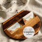 Desert Wedding Place Cards