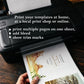 Desert Wedding invitation Suite