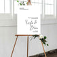 Welcome to our Wedding Sign Template