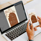 Boho Terracotta Wedding Invitation - Rust & Burnt Orange Theme - Instant Download Digital Template