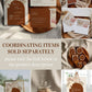 Rustic Terracotta Boho Wedding Itinerary - Burnt Orange Theme, Copper Saree, Instant Download Digital Template