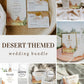 ENTWURF Western Wedding Invitation template bundle