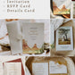 ENTWURF Western Wedding Invitation template bundle
