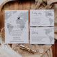 Destination Wedding Invitation Template for Travel Wedding, Boarding Pass Ticket Wedding Invite #072w