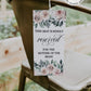 Blush Wedding Reserved Sign for Chair, Printable Seating Tag Template #005