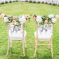 Travel Mr and Mrs Chair Sign for Destination Wedding Table Decoration Sign Bride and Groom #072w