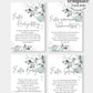 GERMAN Marriage Milestone Wine Tags, Year of Firsts Wine Bottle Tags