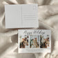 Happy Holidays Card Template 2022 Photo Christmas Card for husband son family or friends