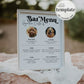 Pet Signature Cocktail Sign, Dog Signature Drink Sign, Minimalist Wedding Bar Menu, Dog Signature Cocktail Sign #065b