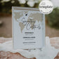 Signature Cocktail Sign Printable Template for Destination Wedding or Travel Themed Celebration #072w