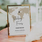 Wedding Favor Sign for Destination Wedding Decoration Travel Themed Wedding Signage for Favours #072w