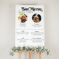 Pet Signature Cocktail Sign, Dog Signature Drink Sign, Minimalist Wedding Bar Menu, Dog Signature Cocktail Sign #065b