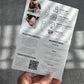 Destination Wedding Newspaper Wedding Program Template, Editable Infographic, Unique Wedding Program, Printable Wedding Timeline #072w