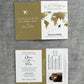 Destination Wedding Passport Invitation Template Boarding Pass RSVP and Details Card, Travel Theme Save the Date | Printable Template #072w