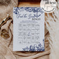 Find the Guest Bridal Bingo Game for Nautical Bridal Brunch or Baby Shower with a beach theme | Printable Template